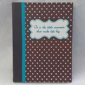 Journal: Lined Notebook, Textured Cover & Silver Foiled Edges